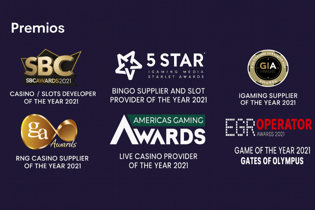 Pragmatic Play awards