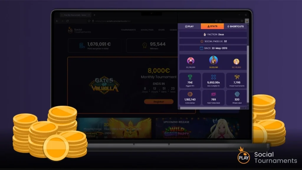 pragmatic play social tournaments slots info